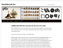 Tablet Screenshot of huntsbrookinc.com